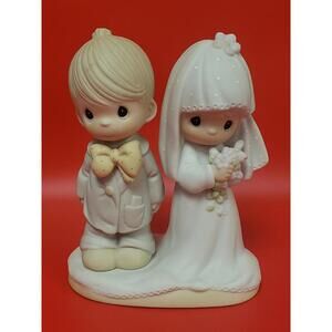 1979 Precious Moments "The Lord Bless You & Keep You" Wedding Figurine